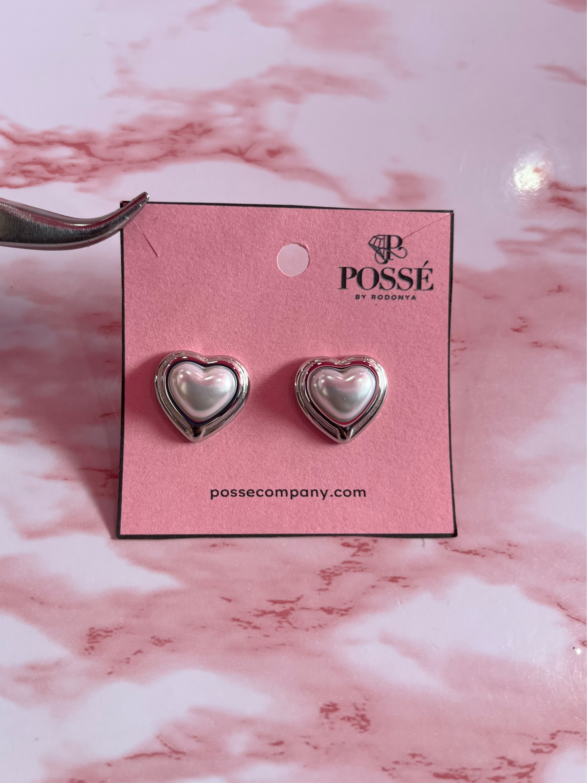 Pearl Love Earrings