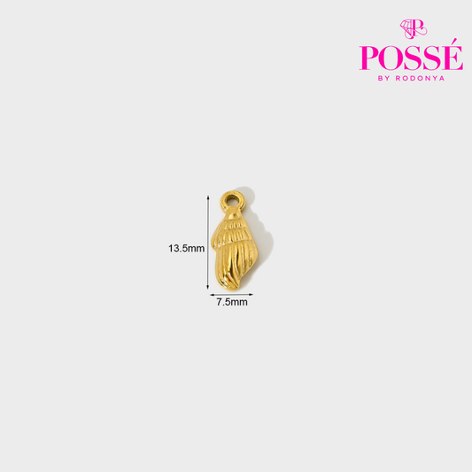 COASTAL CONCH SHELL Charm