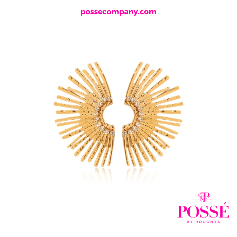 FAN-TASTIC BREEZE Statement Studs - Blingy