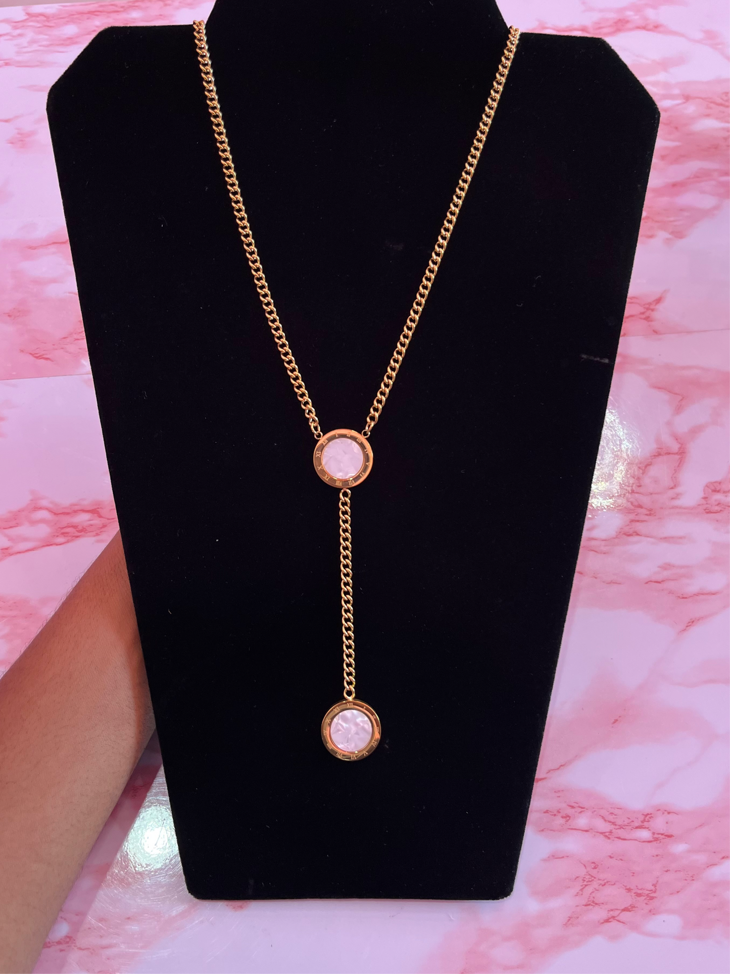 ORION Black/White Necklace