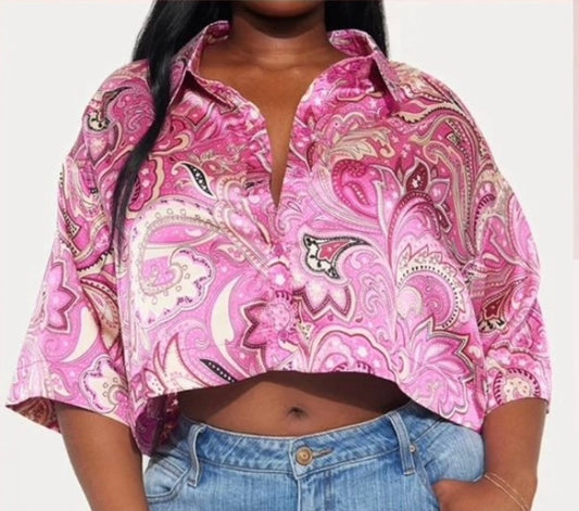 Hi Low Crop Top