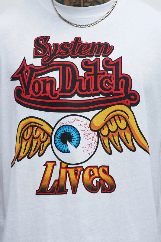 Von Dutch Tee- White