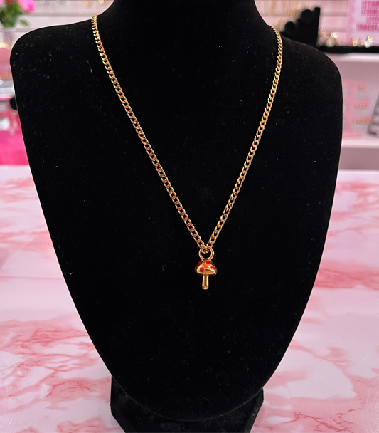 Mushroomy Necklace
