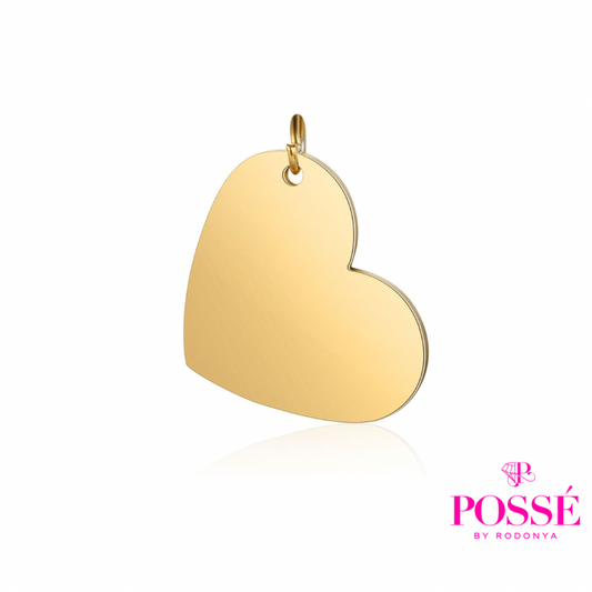 CLEO HEART Engravable Pendant