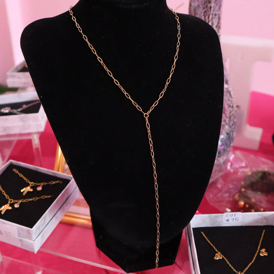 DELUXE Lariat Necklace