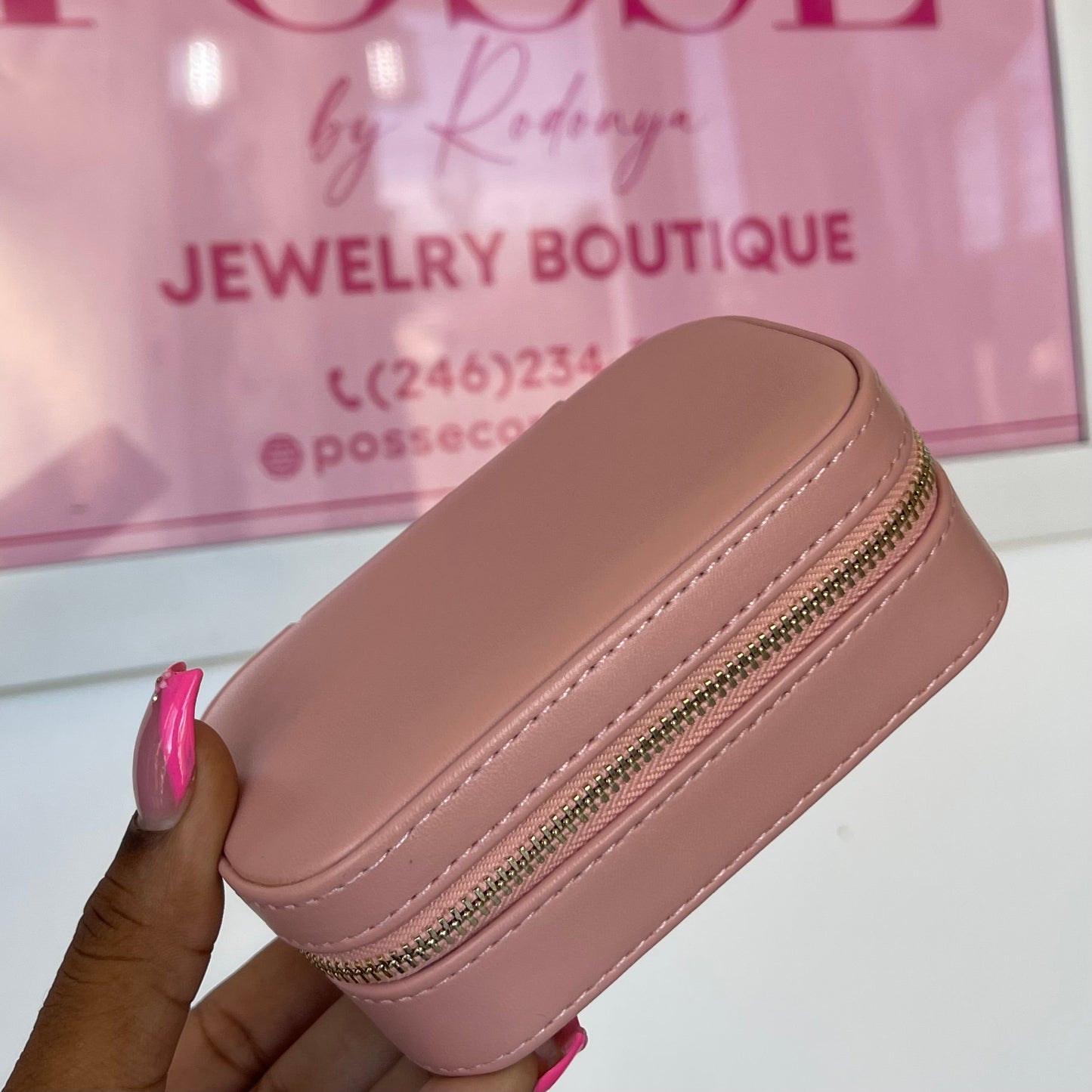 HAZEL Small Jewelry Travel Case
