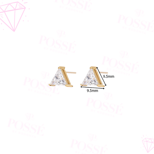 AVA Triangle Studs