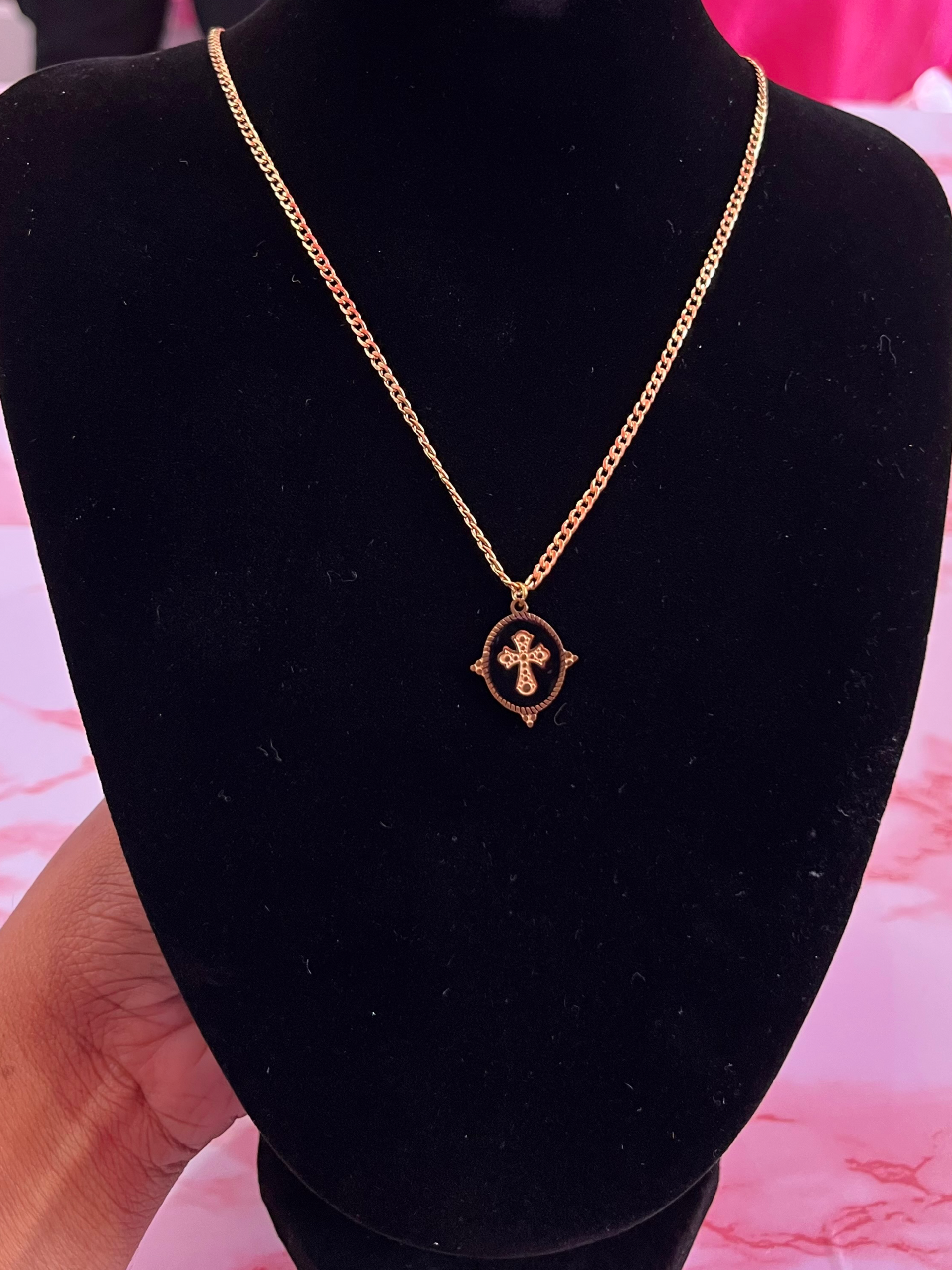 Regal Cross Necklace