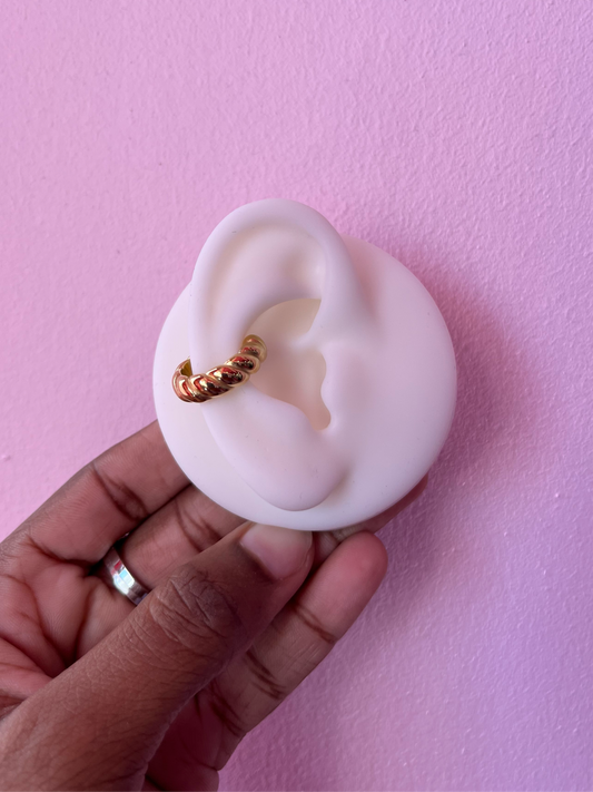 Pastry Twist Ear Cuff