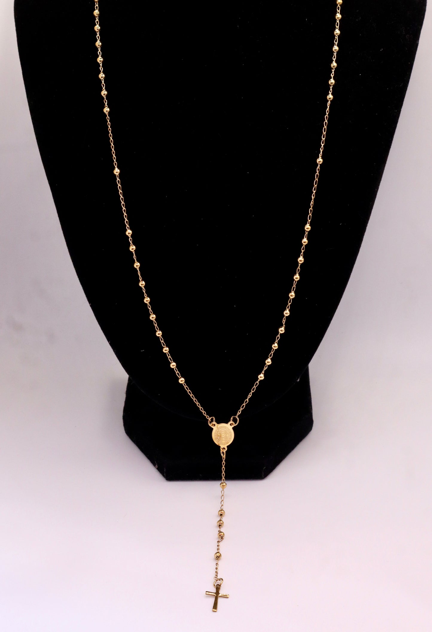 DAINTY LOURDES ROSARY Necklace