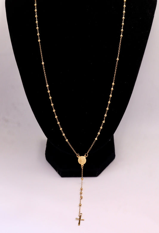 DAINTY LOURDES ROSARY Necklace