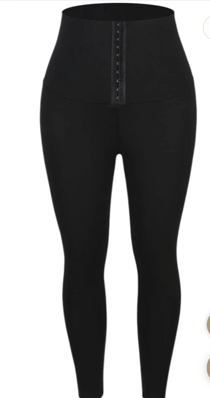 High Waist Shaper Tights- Black