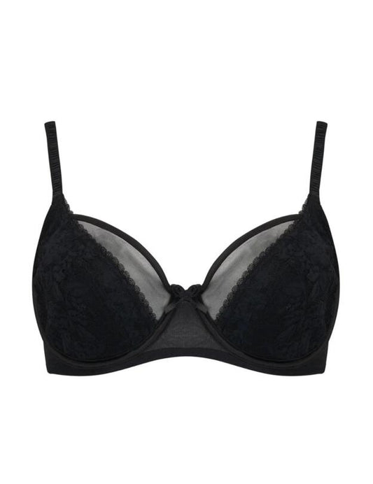 Pour Moi Muse Underwired Bra- Black