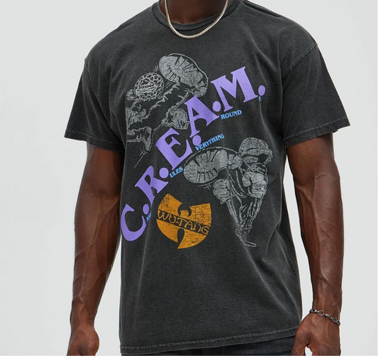 C.R.E.A.M Wu-Tang Tee - Grey