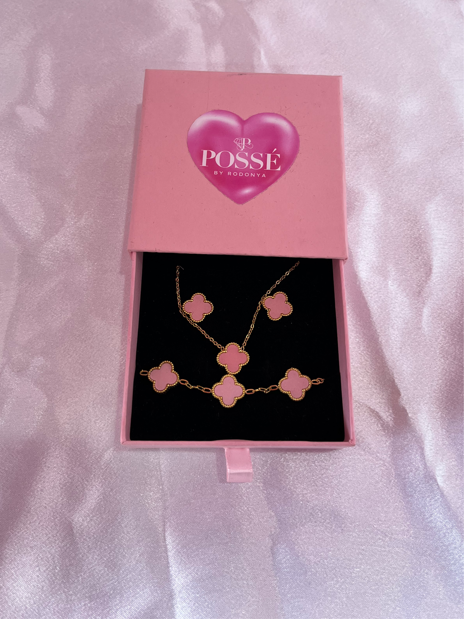 Pink Clover Set