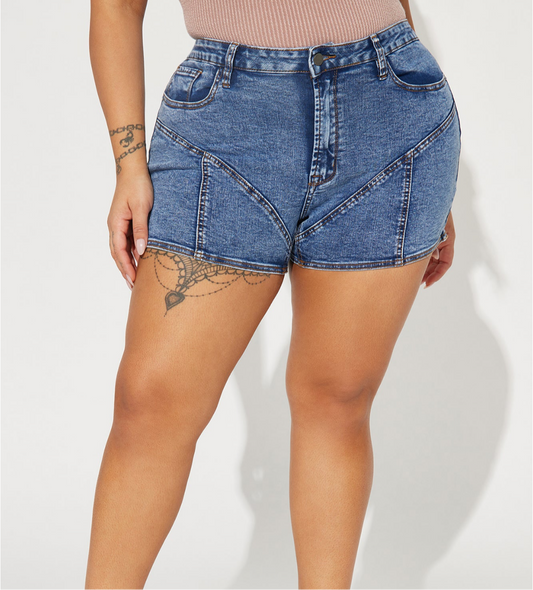 Majorly Stretch Denim Shorts