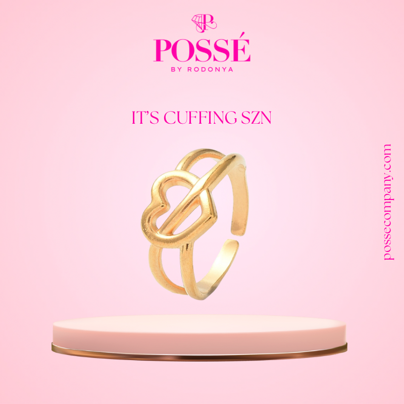 SWEETHEART CUFF RING