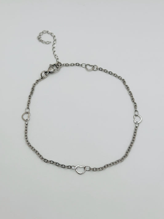 SERAPHINA Heart Anklet