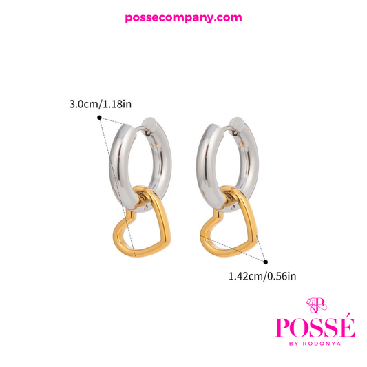 TWO TONED LOVIE Hoops