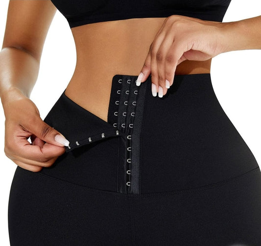 High Waist Shaper Tights- Black