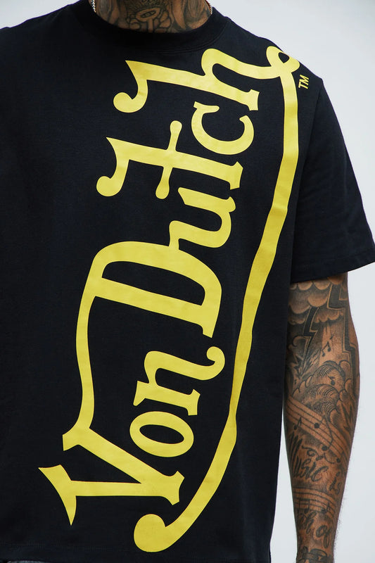 Von Dutch Tee- Black