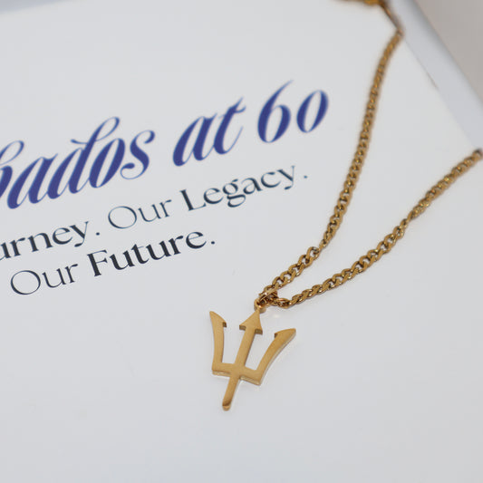 MINI TRIDENT Pendant Necklace