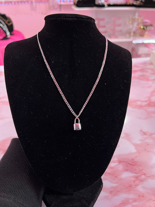 On Lock Necklace