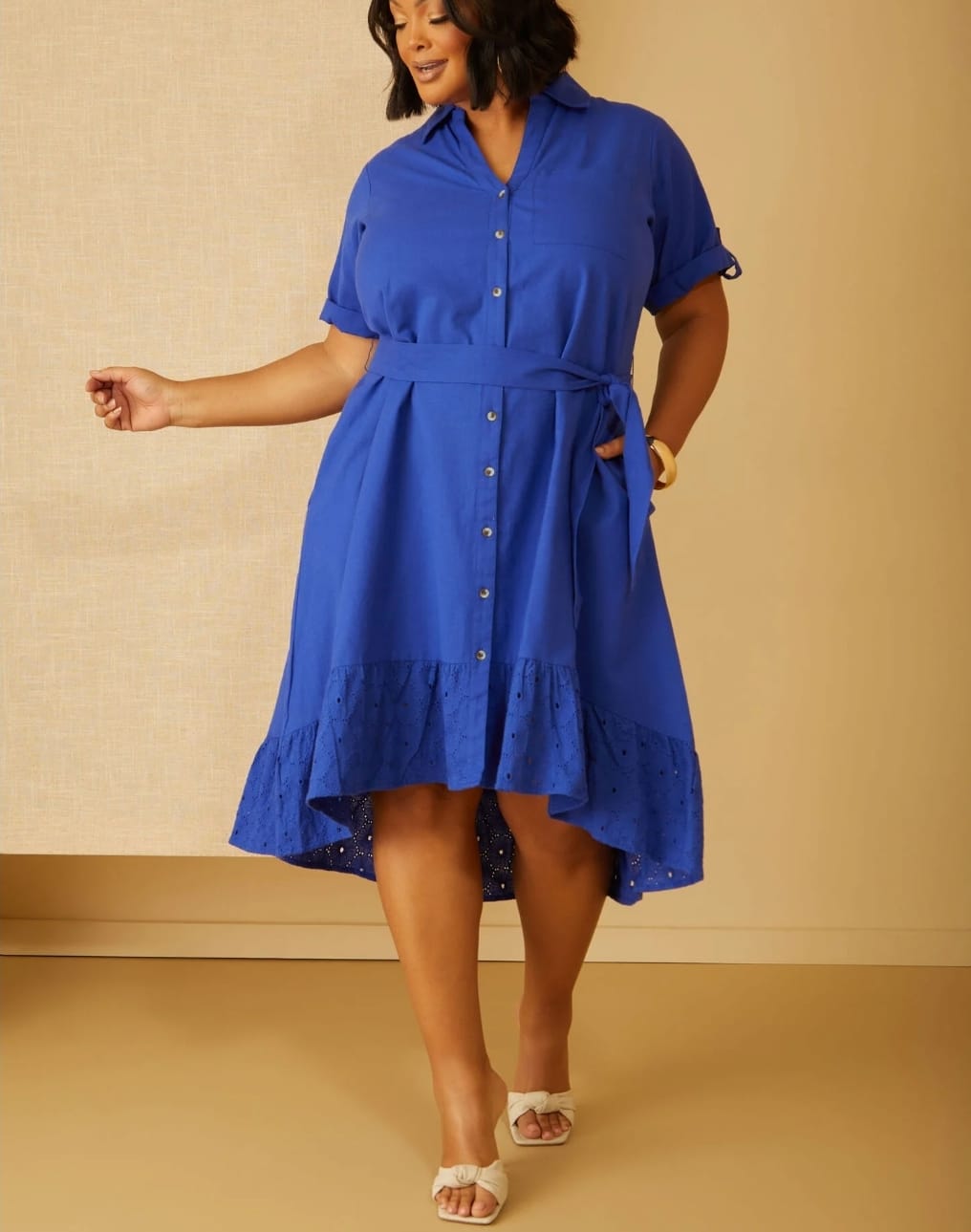 Anglaise Tiered Dress