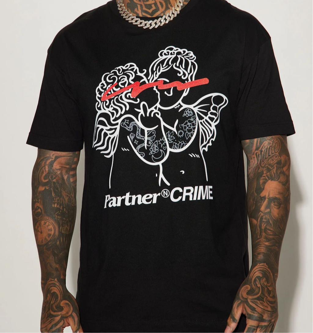 Partner In Crime Tee - Black