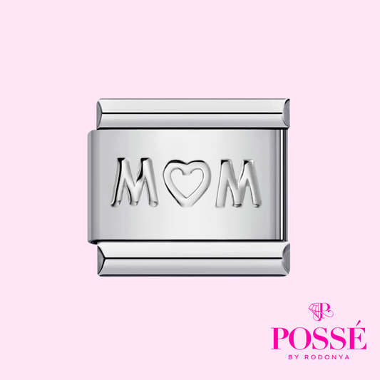 Silver MOM Elixir Charm