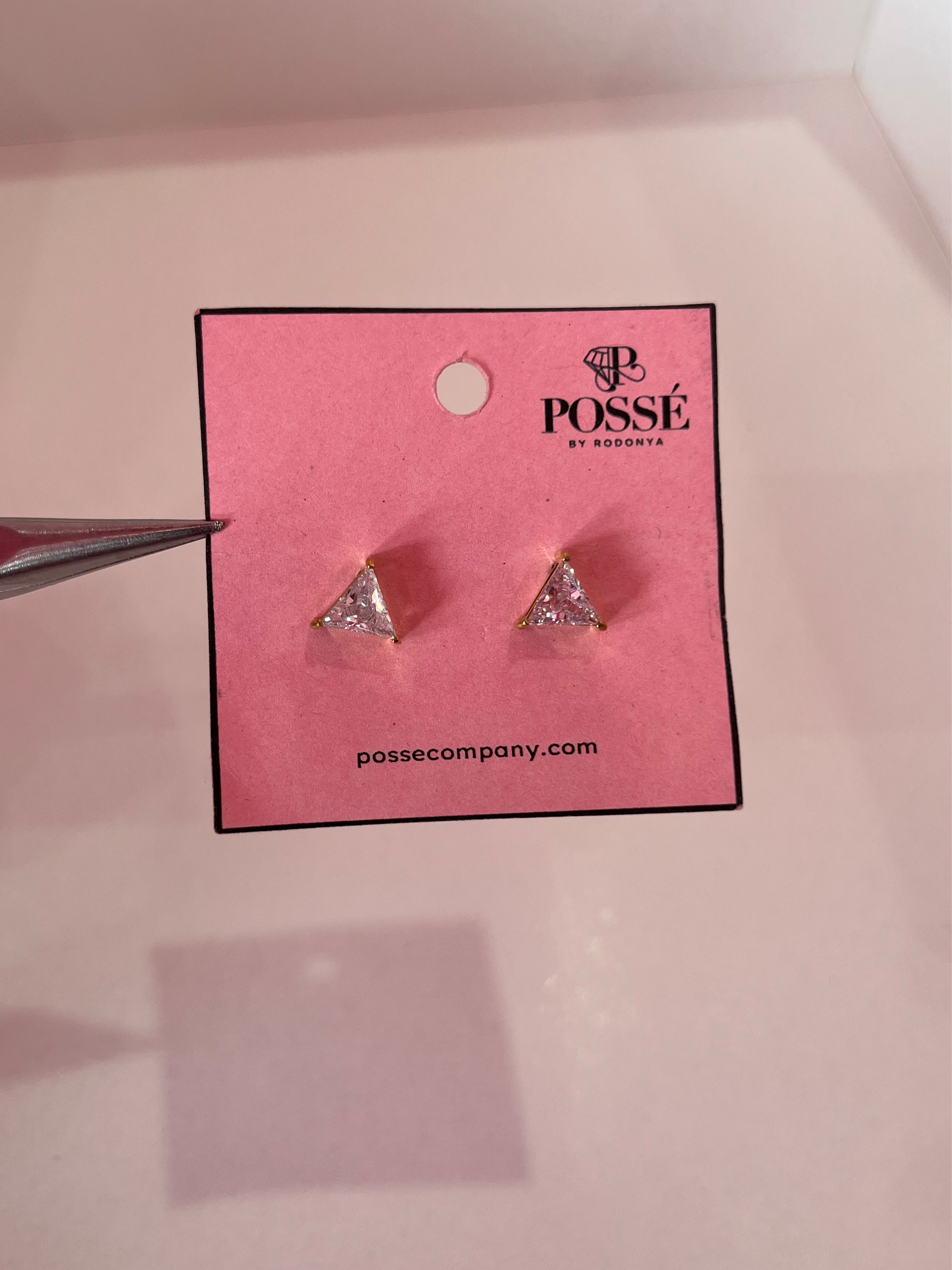 AVA Triangle Studs