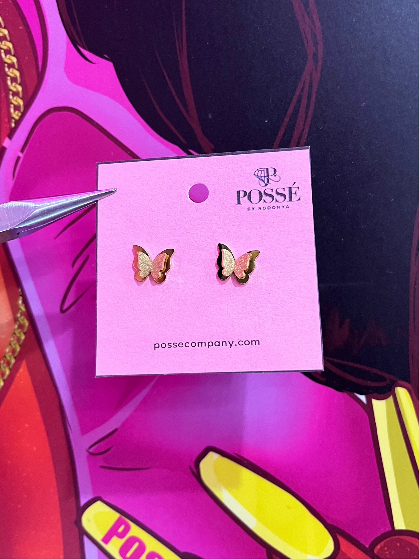 Butterfly Babe Studs