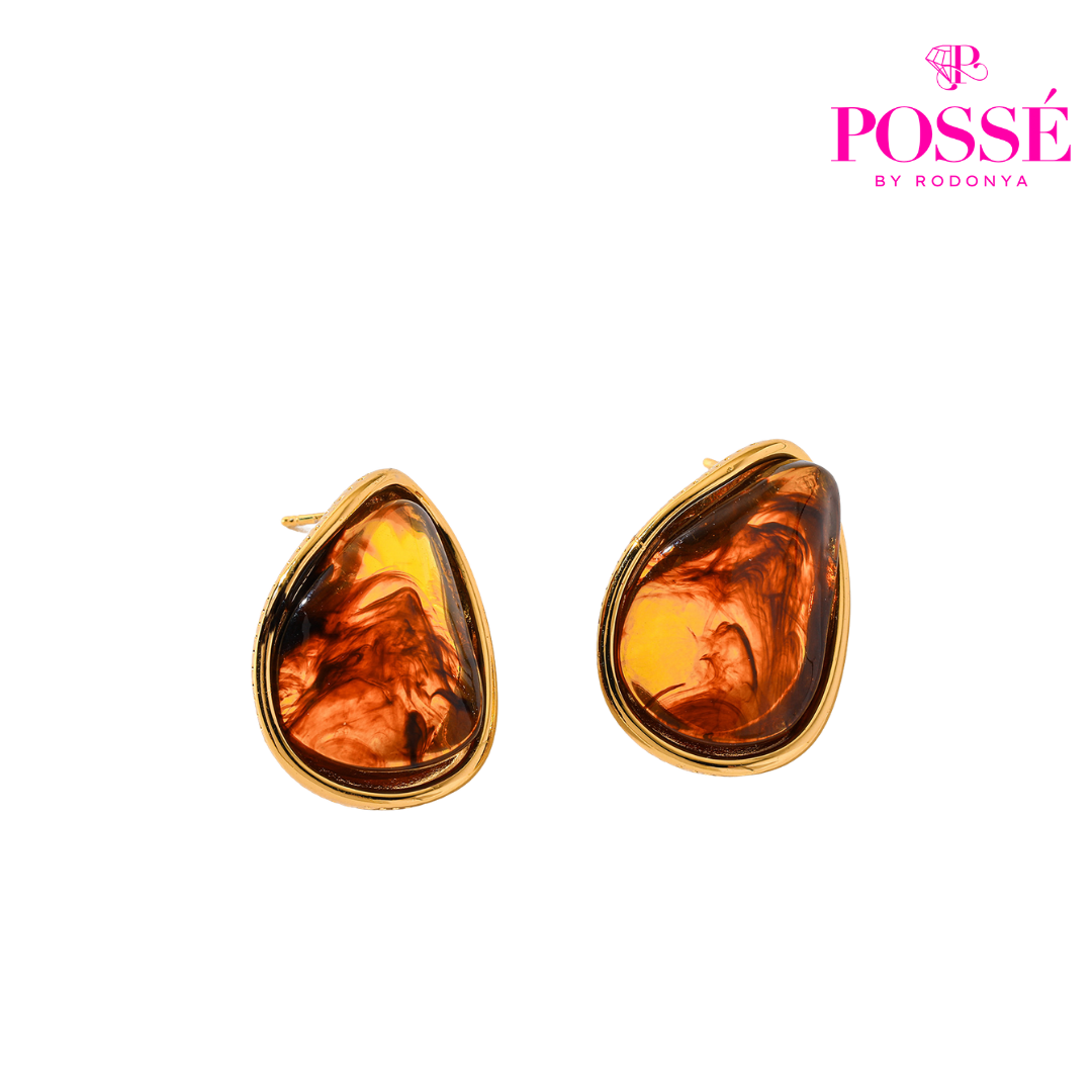 ESPRESSO SWIRL Earrings