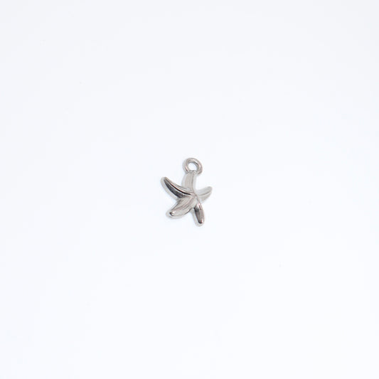 Silver Starfish Charm