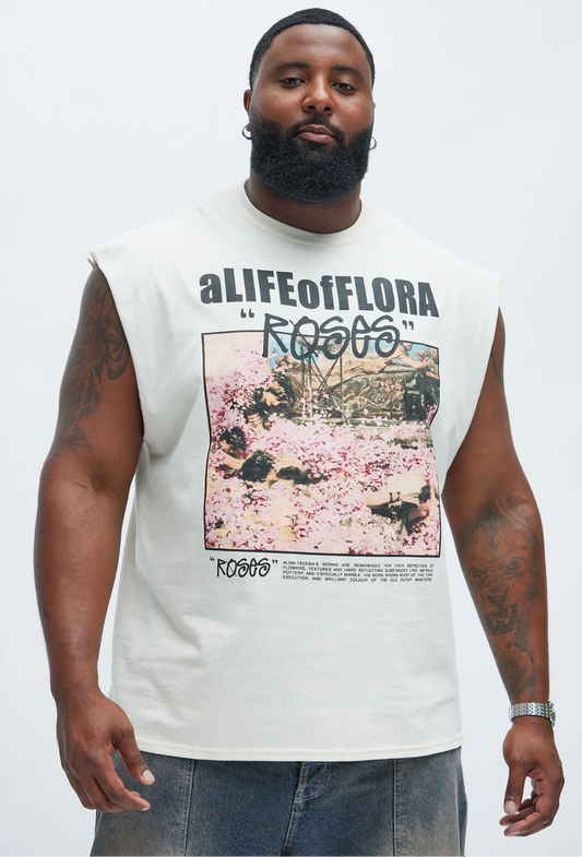 A Life of Flora Sleeveless Tee