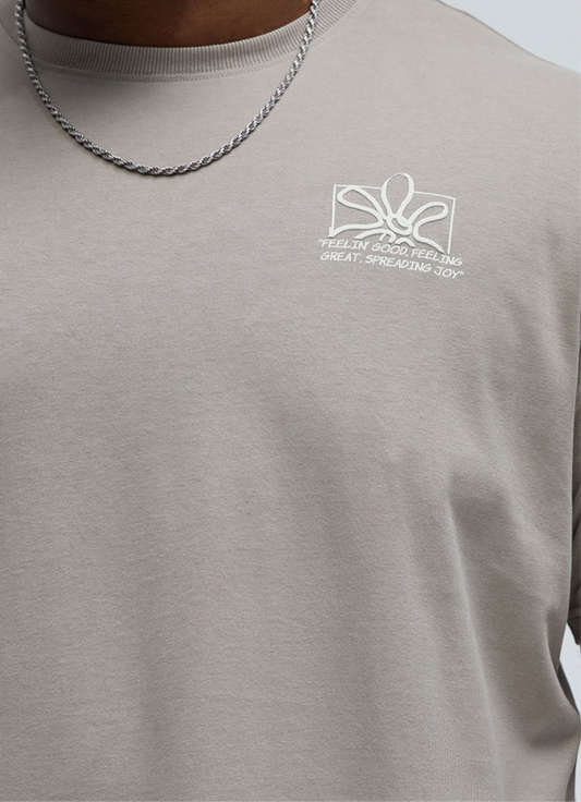 The Slow Day Tee- Sand