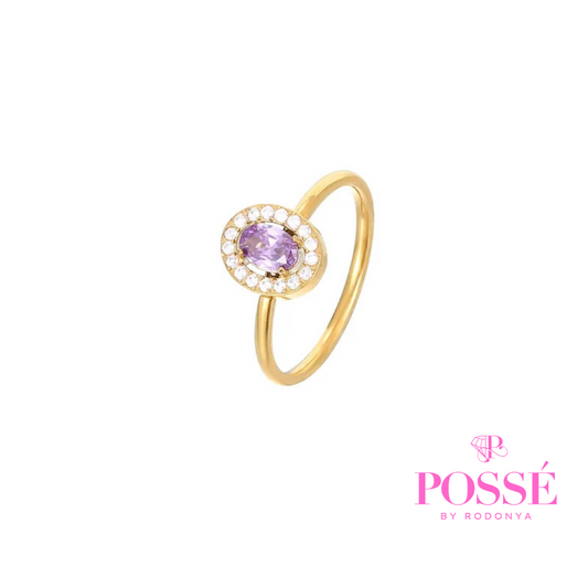 ELEANOR Ring - Purple