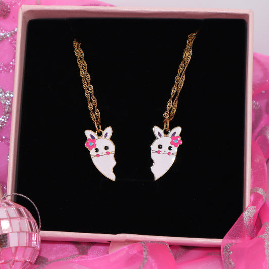 BESTIE BAE Duo Necklace Set