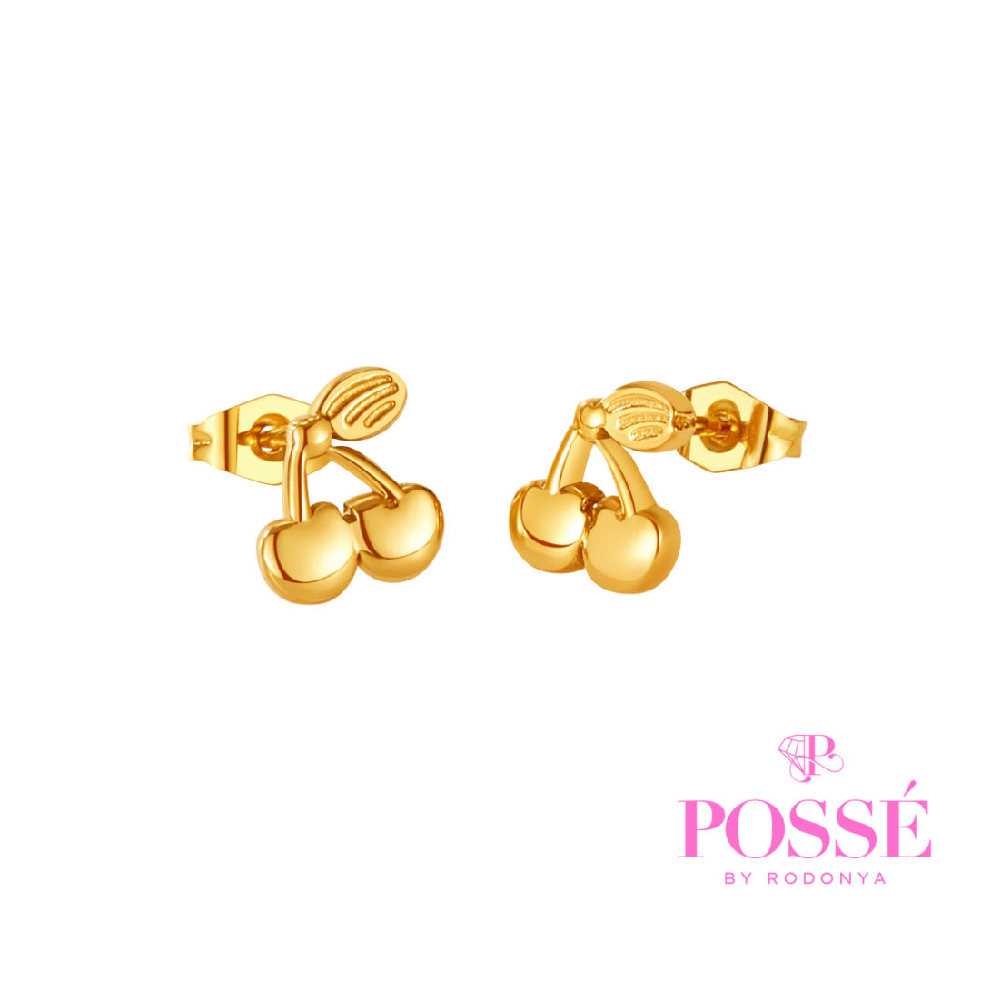 Cerise Studs