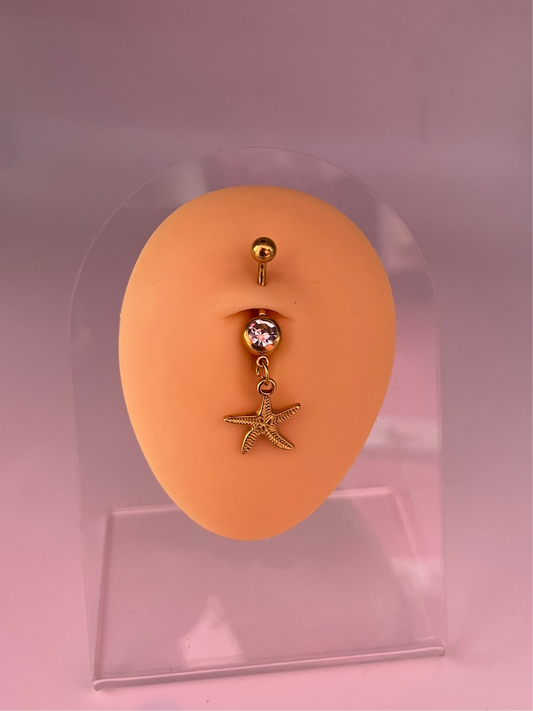 Starfish Belly Ring