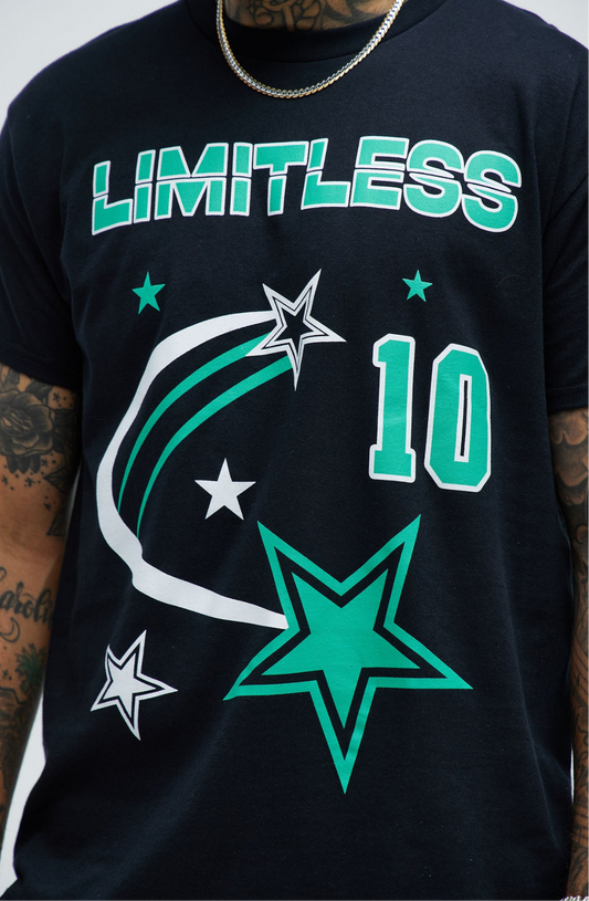 Limitless Stars Tee - Black
