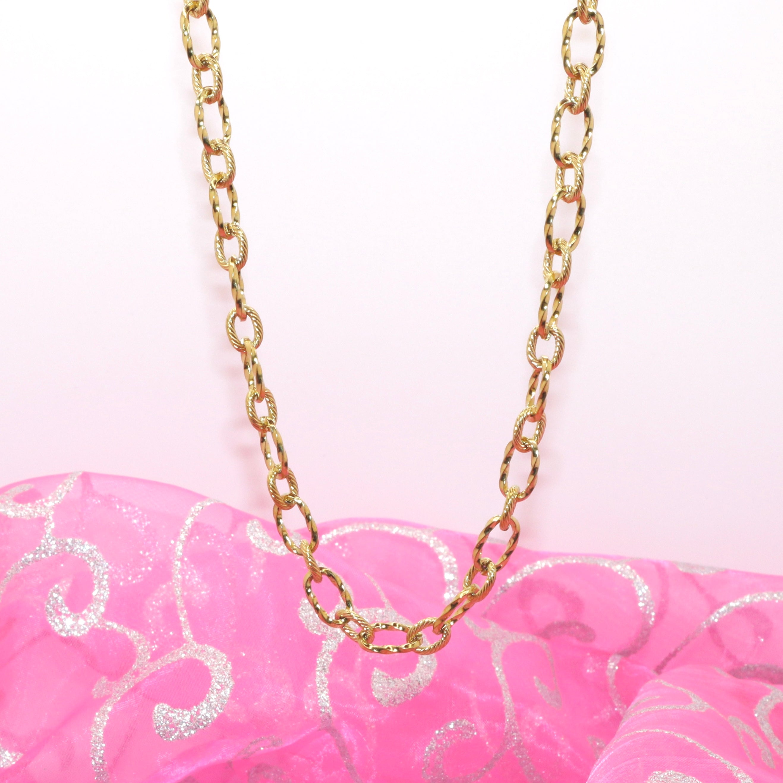 TWISTED Necklace Base Chain - Gold – Possé by Rodonya