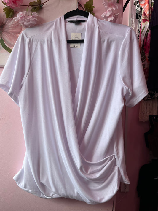 Deep Plunge Wrap Top