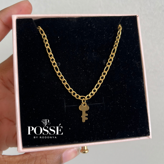 KEY TO MY HEART Anklet