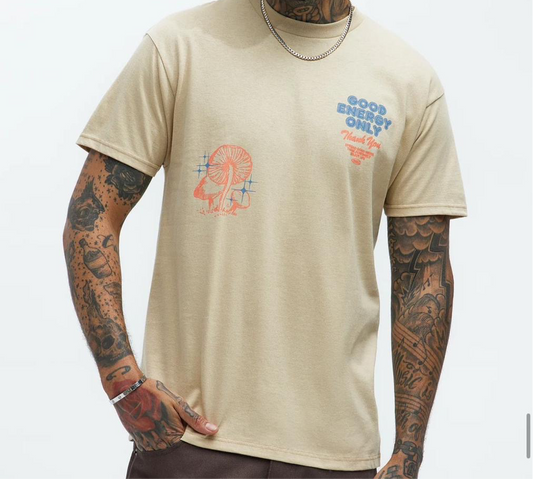 Good Energy Only Tee - Cream