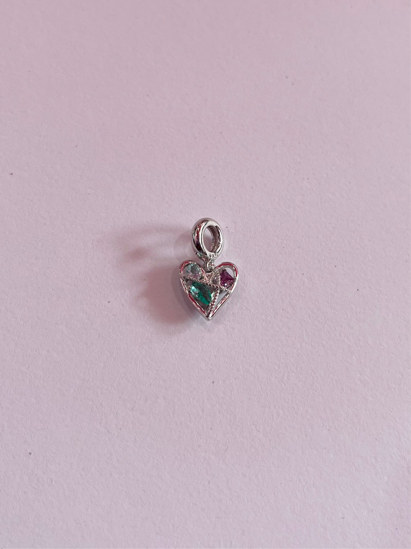 Crystal Amor Charm