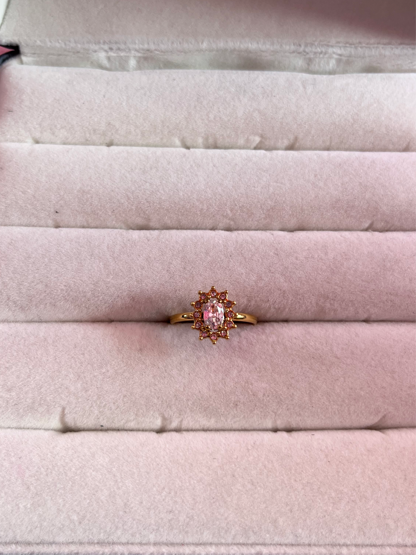 Icy Daisy Adjustable Ring