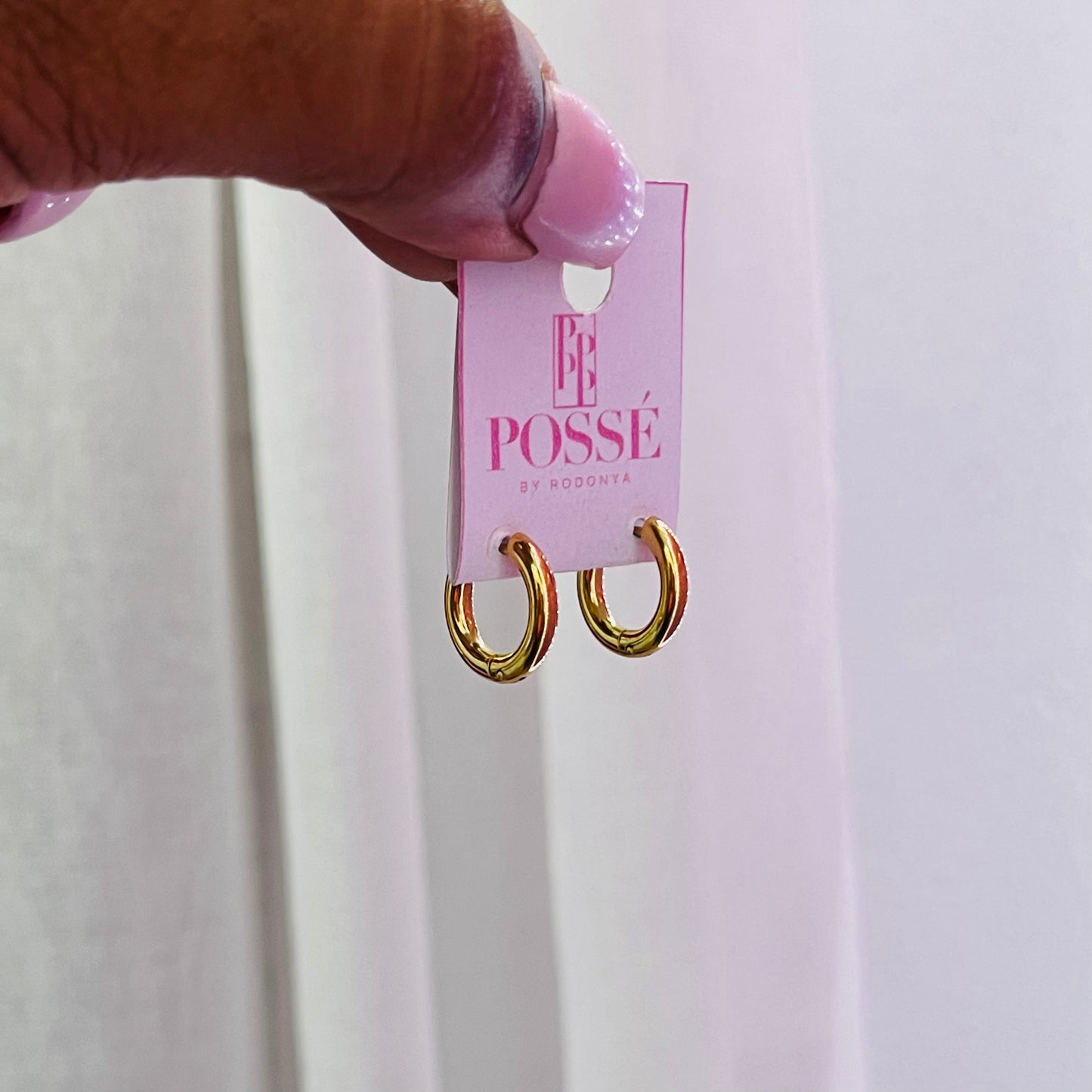 NINA Hoop-Gold