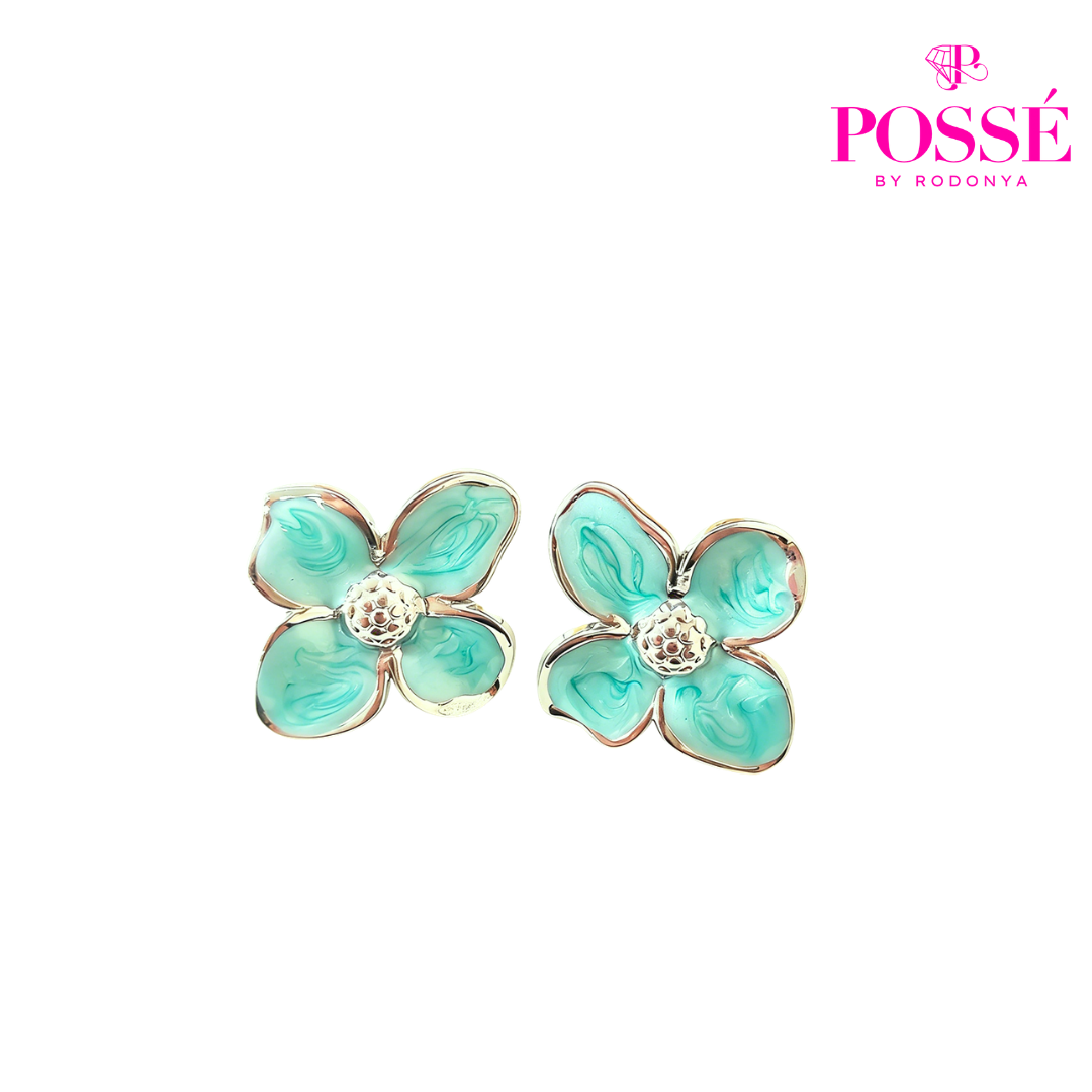 ORCHID EARRINGS