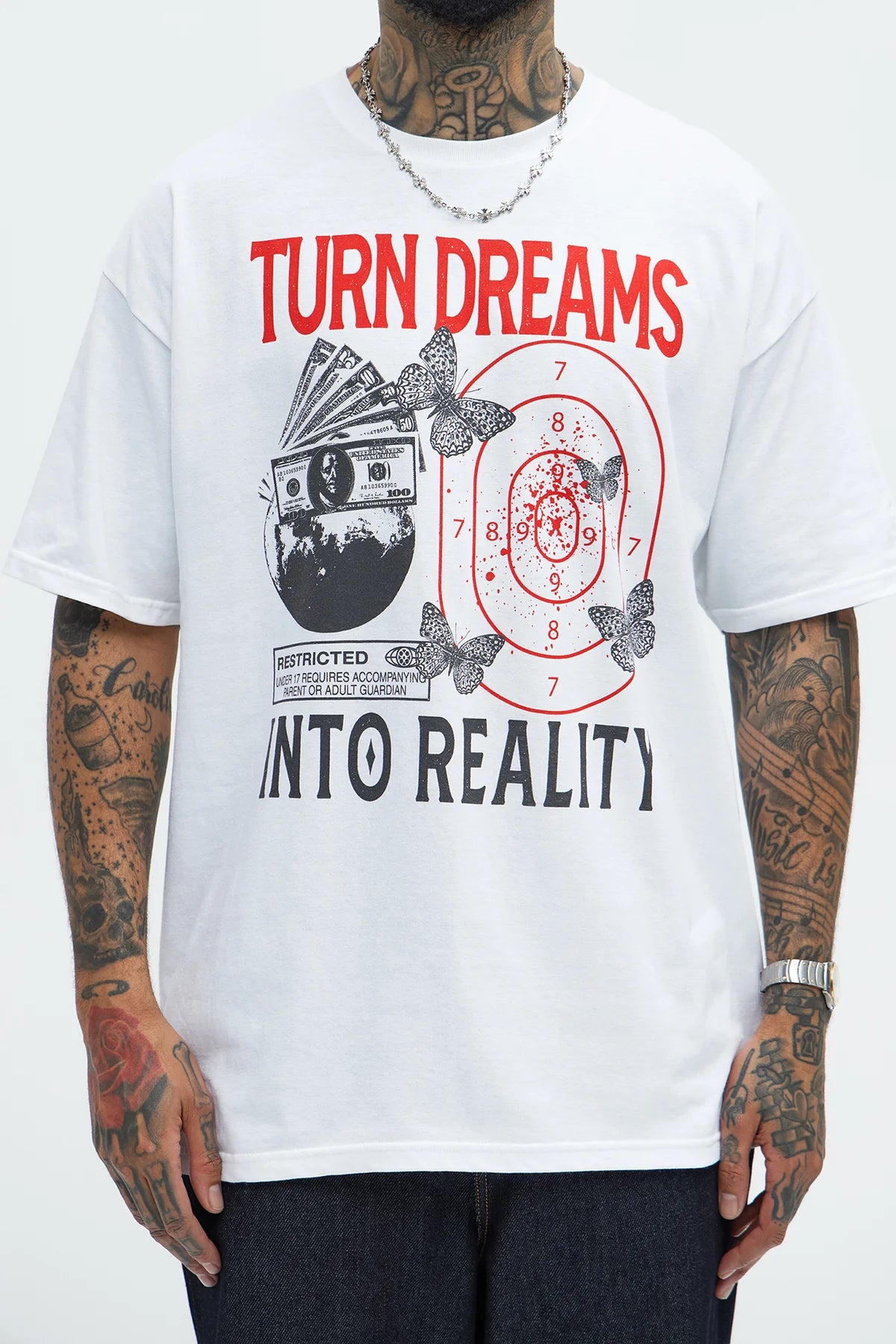 Dreams to Reality Tee - White